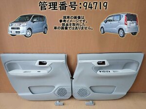 H20 ムーヴ LA150S 内張り/トリムセット/フロント左右/PWスイッチ欠品