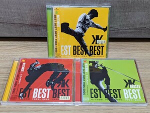 吉川晃司　BEST×3 　ベストスリー　レンタルCD3枚セット