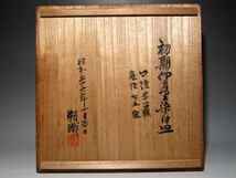 初期伊万里染付皿 山下朔朗極めのある逸品　　　　　　　m890_画像3