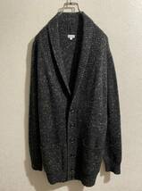 ◯ Paul Smith ファーストライン キャメルヘア ショールカラー カーディガン / ネップ ニット メインライン グレー L Mens #Sirchive_画像2