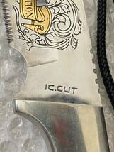 IC　CUT シルバーコレクション　1980・1990 ANNIVERSARY limited Edition ナイフ アウトドア _画像3