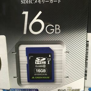 新品・送込 グリーンハウス UHS-I対応SDHCカード 16GB×3個セット 計48GB Class10 転送速度40MB/s 国内正規品 品番=GH-SDHCUA16Gの画像4