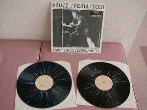 ブルース・スプリングスティーン/bruce springsteen 「RAVIN　ON　IN　CLEVELAND79」/COLOR　RECORD２LP/ 