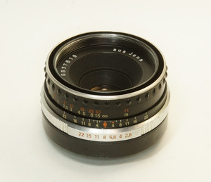 ドイツ製 Carl Zeiss Jena Tessar T 1:2.8 f=50 輸出仕様 Q1 レジン M42 843N-819 絞羽6枚 Q1 絞込レバー 60年代