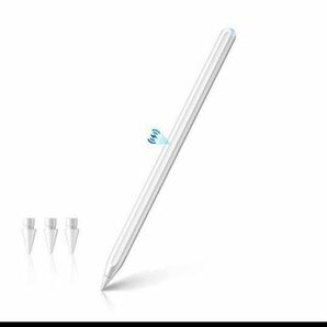 タッチペン ワイヤレス充電 iPad ペン タブレット スタイラスペン 磁気吸着充電 急速充電 傾き感知 磁気吸着充電
