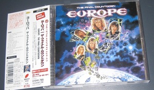 ♪♪即決CD　ヨーロッパ　名盤 「The Final Countdown 」+3 EUROPE 帯付 DSDマスタリング デジタル・リマスター 2004発売盤 ♪♪