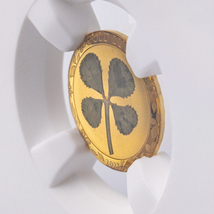 【幸運を呼ぶ四つ葉のクローバー金貨】2023年 パラオ 1ドル NGC PF70 ULTRACAMEO Palau Good Luck 4 Leaf Clover First Day of Issue_画像6