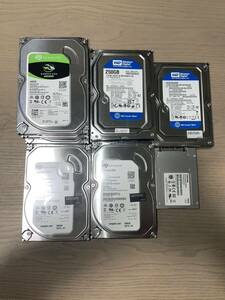 中古HDD&SSD 20個まとめ売り（Western Digital、Seagate、東芝)