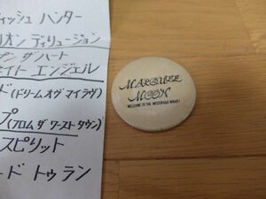 Marquee Moon 缶バッジ　ジャパメタ