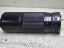 M10347 canon ZOOM LENS FD 100-200mm 1:5.6 MADE IN JAPAN カビ有 現状 動作チェックなし サイズ60 0602_画像4