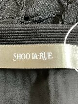 SHOO・LA・RUE シューラルー 黒カットソー 後ろ身頃レース サイズF_画像4