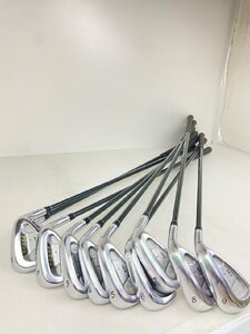 【10点まとめ】TaylorMade テーラーメイド rac 3~9 A,S,P TM-RAC PLUS FLEX-R アイアン ゴルフクラブ 10本セット / 160 (UWAW013722)