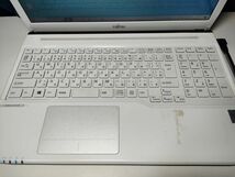 【一部ジャンク】富士通 LIFEBOOK AH53/M FMVA53MW i7仕様(CPU等欠品) BIOS起動可能 マザーボード 液晶パネル キーボード【動作確認済み】_画像3