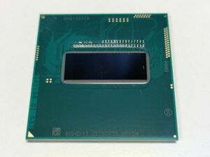 SR15H Intel Core i7-4700MQ ノートパソコン用CPU BIOS起動確認済み【C735】
