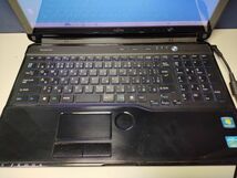 【ジャンク】富士通 LIFEBOOK AH77/G FMVA77GB i7仕様(CPU等欠品) BIOS起動可能 マザーボード 液晶難あり キーボード難あり【動作確認済】_画像3