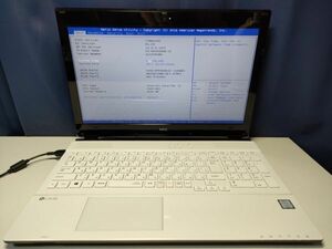 【一部ジャンク】NEC LAVIE NS350/G PC-NS350GAW-YC Core i3-7100U BIOS起動可能 マザーボード 液晶パネル キーボード難【動作確認済み】