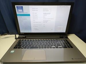 【一部ジャンク】東芝 dynabook AZ85/UG Core i7-6700HQ BIOS起動可能 マザーボード 液晶ライン抜け キーボード【動作確認済み】