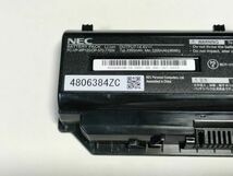 【劣化大きめ】NEC PC-VP-WP125 33分の表示 LL750/H LL750/L LL750/J LL750/M等用 ノートPC用バッテリー【動作確認済み】【26582】_画像4