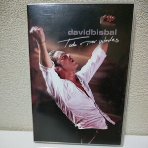 DAVID BISBAL/Todo Por Ustedes 輸入盤DVD 2枚組 ダビッド・ビスバル