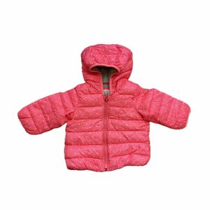 GA pea coat * jumper 70 size girl pink color 6-12 months 69-74cm child clothes baby clothes Kids polka dot lovely 