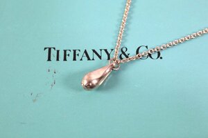 TIFFANY＆Co ティファニー エルサペレッティ ティアドロップ SV925 ネックレス アクセサリー 箱あり