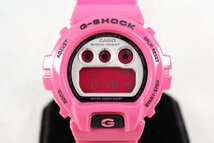 現稼働品 CASIO G-SHOCK DW-6900CS カシオ ジーショック クレイジーカラーズ ピンク デジタル_画像1