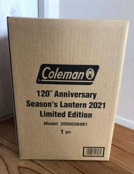 Coleman　コールマン　シーズンズランタン　2021年　１２０周年記念モデル