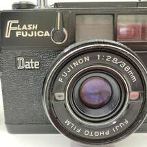 FLASH　FUJICA　DATE　FUJIFILM　富士フィルム　カメラ　ケース付き　※動作未確認品★K1047Ｋ_画像2