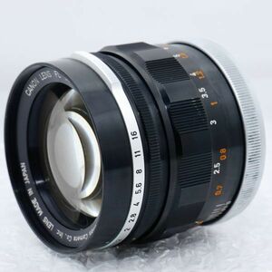 ☆外観美品・難あり☆CANON FL 58mm F1.2 キヤノン 短焦点 レンズ☆保証付☆A306