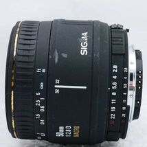 ☆実用品・完動☆SIGMA 50mm F2.8 D EX MACRO ニコン用 Fマウント シグマ マクロレンズ☆保証付☆A556_画像7