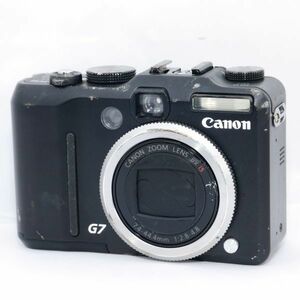 ☆ジャンク☆CANON PowerShot G7 パワーショット コンデジ キヤノン☆H196