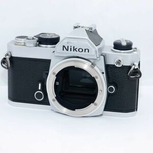 ☆実用品☆NIKON FM シルバー ボディ ニコン☆保証付☆H794