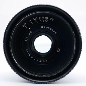 ☆良品・完動☆JUPITER-12 35mm F2.8 L39 Lマウント ジュピター 単焦点レンズ 後玉傷なし☆保証付☆B533の画像4