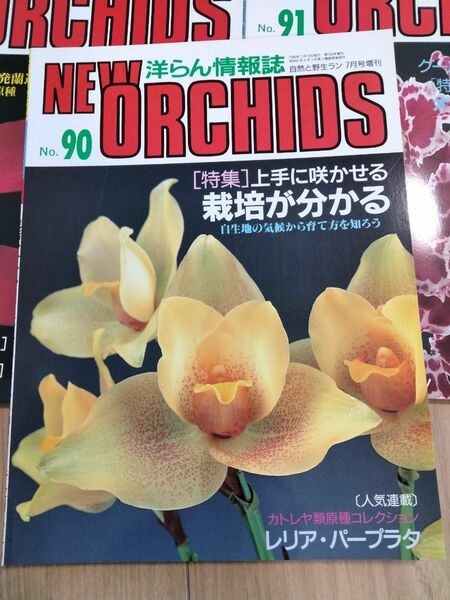 洋らん情報誌　 ニューオーキッド No90New Orchids　 洋蘭　洋らん情報誌 ニューオーキッド ORCHIDS 洋らん情