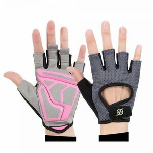  cycling glove 2 sport (203 gray ( pink ) L) A00734