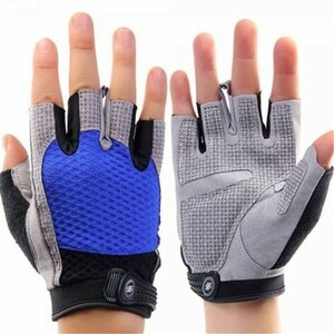  cycling glove 5 sport .to rely fting(503 blue S) A00772