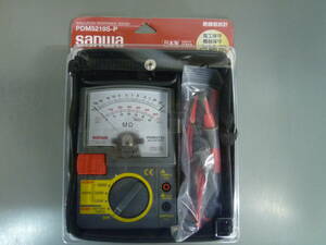 新品 sanwa サンワ 三和電気計器 絶縁抵抗計 PDM5219S-P