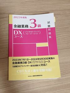 金融業務3級 DX 2023年度