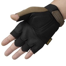 新品 MECHANIX GLOVE ハーフフィンガー　メカニックス グローブ Mサイズ　ブラウン　replica_画像2