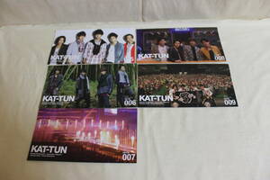 ★KAT-TUN ファンクラブ 会報誌 vol.5～vol.9 5冊★