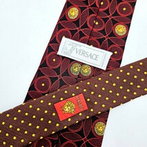 1円～ VERSACE ヴェルサーチ ネクタイ　〈217-4〉_画像1