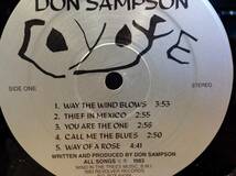 ◆268◆DON SAMPSON / COYOTE / 中古 LP レコード / 1983年 ドン・サンプソン アメリカ カントリー_画像7