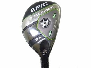 ■キャロウェイ■EPIC SUPER HYBRID■3U■18■F4■Steel Fiber hls880■中古■1円～