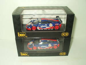 ixo/KB McLaren F1 GTR #2 ＆ #6 1996 Suzuka 1000km / イクソ/国際貿易 1996鈴鹿1000kｍ マクラーレン F1 GTR ( 1:43 ) 2台セット