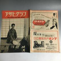 ut21/18 アサヒグラフ 1948年7月28日　浅草ひょうたん池の露店130軒　松本音楽院のバイオリン教育　池真理子　谷桃子　豊田正子_画像1