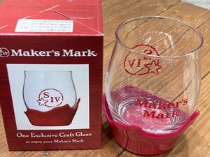 ★未使用・非売品★ Maker's Mark / メーカーズマーク コースター付きグラス 2個セット・One Exclusive Craft Glas　2P