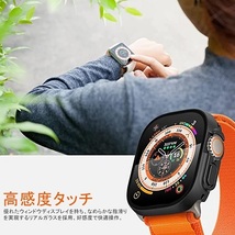 ◎Apple Watch Ultra 2/Watch Ultra 49mm 専用 ケース (ブラック) 一体型 全面保護 PC素材+ 強化 ガラスフィルム AGC旭硝子素材製 超薄型_画像7