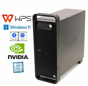 D316/Core i7-8700/メモリ32GB/M.2 NVMe256 + 3.5HDD 2TB/GTX1050Ti/Windows11Pro/Office WPS/無線LAN+Bluetooth