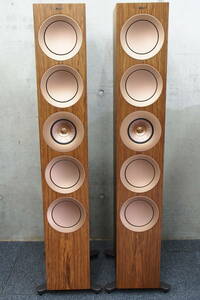 箱汚れ　KEF　R11　ウオールナット　ペア