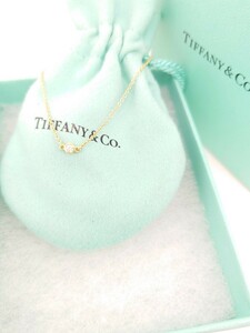 TIFFANY ティファニー バイザヤード ダイヤモンド ブレスレット　k18YG